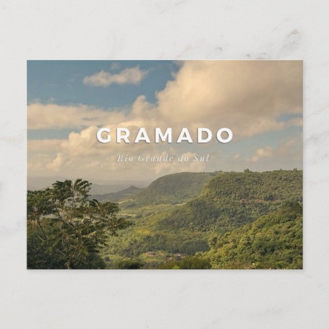 Carte Postale Gramado - Rio Grande do Sul (Devant)