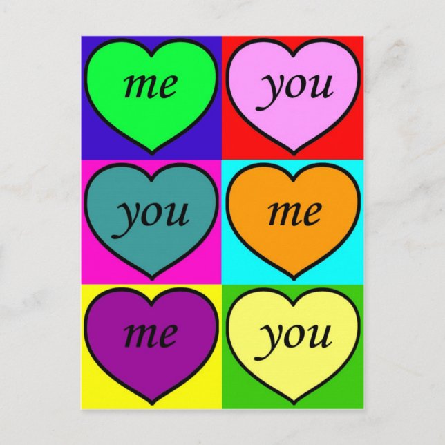 Carte Postale Grand amour (Devant)