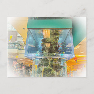 Carte Postale Grand Aquarium Cylindrique