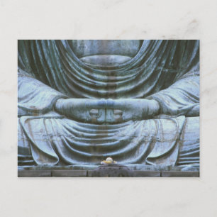Carte Postale Grand Bouddha Détail, temple Kotokuji, Kamakura, 2