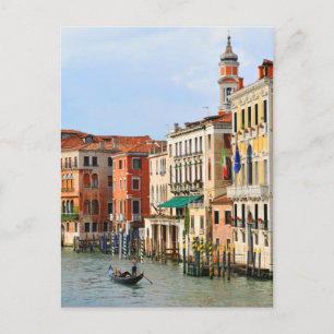 Carte Postale Grand Canal, Venise, Italie