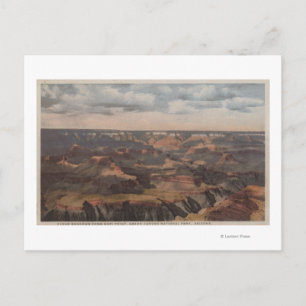 Carte Postale Grand Canyon, Arizona - Ombres nuageuses de Hopi 2