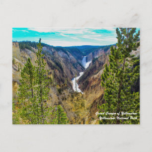 Carte Postale Grand Canyon de Yellowstone