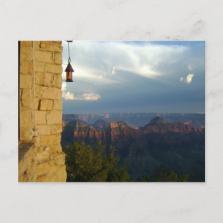 Carte Postale Grand Canyon Lodge surplombant le North Rim