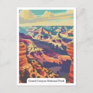 Carte Postale Grand Canyon National Park, Arizona USA