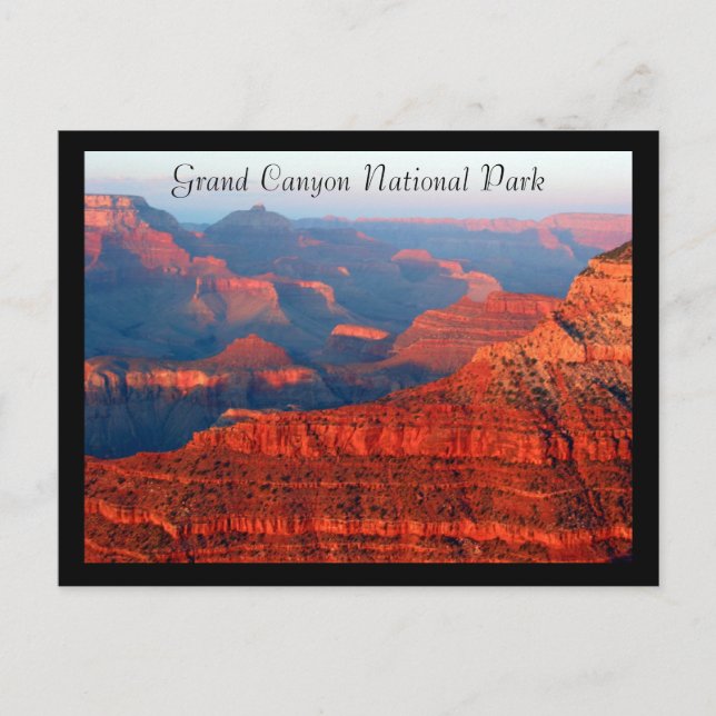 Carte Postale grand canyon rouge np (Devant)
