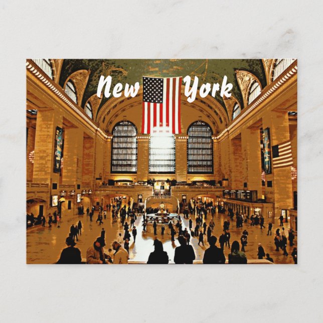 Carte Postale Grand Central (Devant)