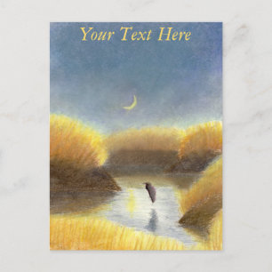 Carte Postale Grand Héron