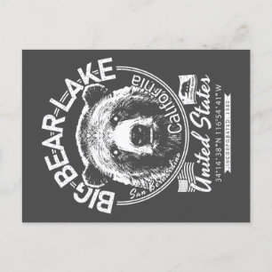CARTE POSTALE GRAND LAC D'OURS CALIFORNIE - VILLE DE GRAND LAC D