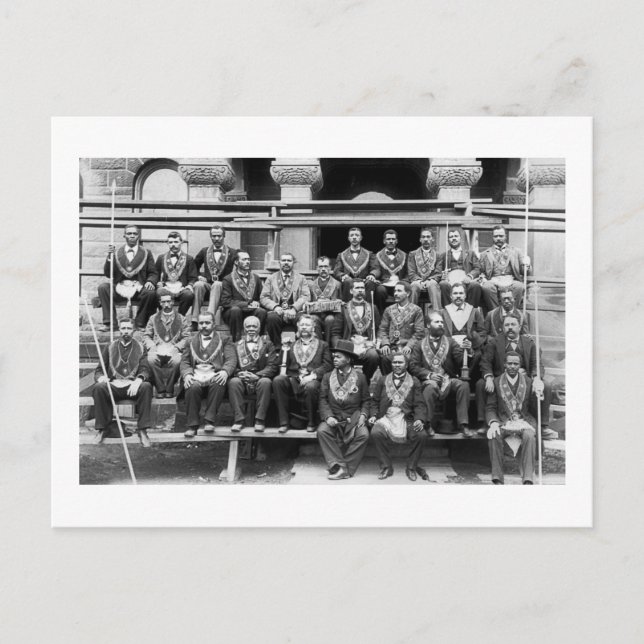Carte Postale Grand Lodge of Masons, 1897 (Devant)