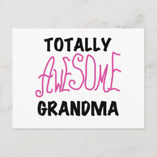 Carte Postale Grand-maman totalement impressionnante - T-shirts