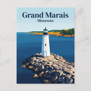 Carte Postale Grand Marais États-Unis