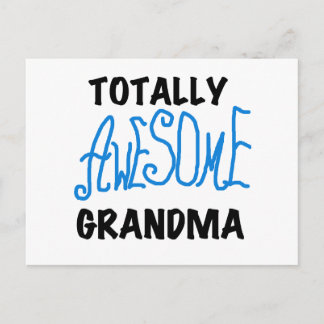 Carte Postale Grand-mère absolument géniale - Chemises et cadeau