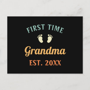 Carte Postale Grand-mère Abuela Nonna Grammy Première Grand-mère