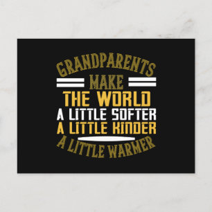 Carte Postale Grand-mère - Les grands-parents rendent le monde p