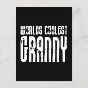 Carte Postale Grand-mères cool Mamies : Monde la mamie la plus f