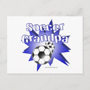 Carte Postale Grand-père du football