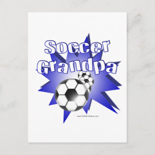 Carte Postale Grand-père du football