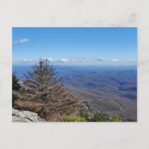 Carte Postale Grand-père Mountain State Park NC Entrée Road
