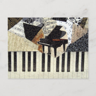 Carte Postale Grand Piano