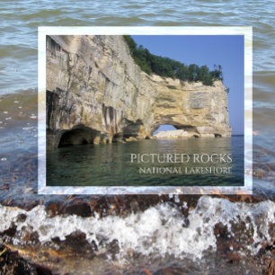 Carte Postale Grand Portal Point, Pictured Rocks, Michigan