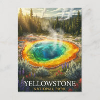 Grand Prismatic Spring du Parc national de Yellows