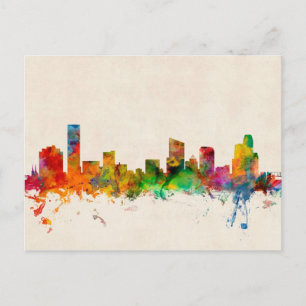 Carte Postale Grand Rapids Michigan Skyline