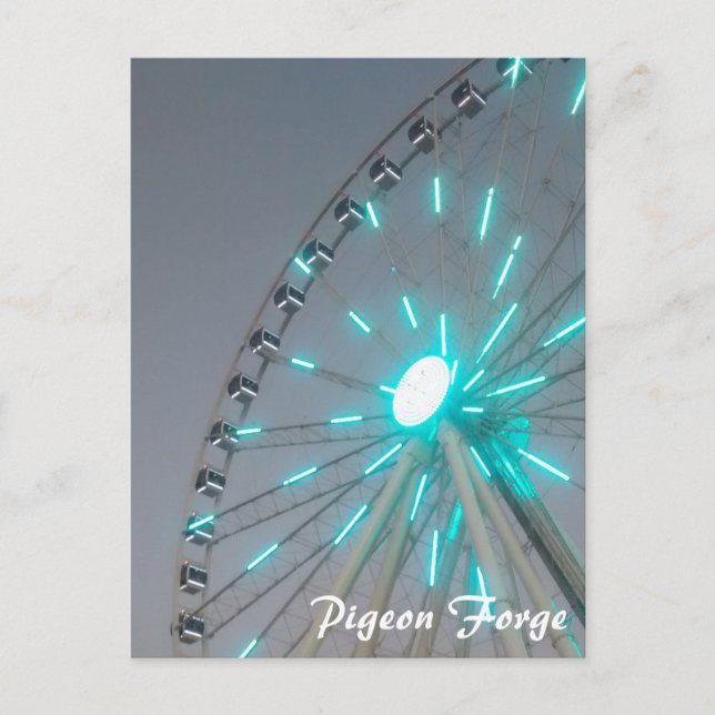 Carte Postale Grand Smoky Mountain Ferris Wheel Pigeon Forge TN (Devant)