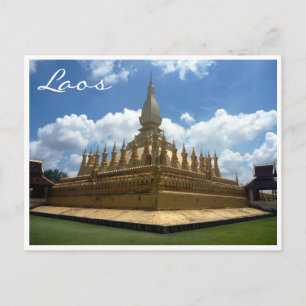 Carte Postale grand stupa laos