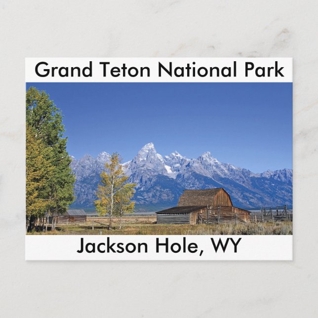 Carte Postale Grand Teton National Park Series 5 (Devant)