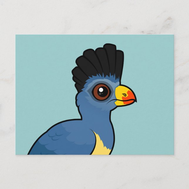 Carte Postale Grand Turaco (Devant)