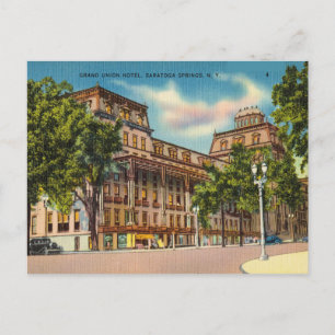 Carte Postale Grand Union Hotel, Saratoga Springs, New York