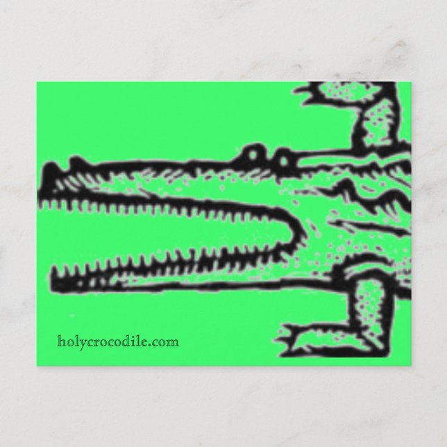 Carte Postale grand vert (Devant)