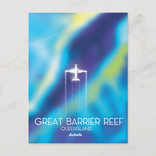 Carte Postale Grande barrière de corail, Queensland, Australie (Devant)