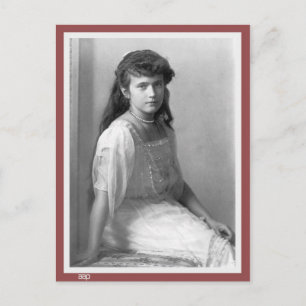 Carte Postale Grande Duchesse Anastasia Nikolaevna de Russie 191