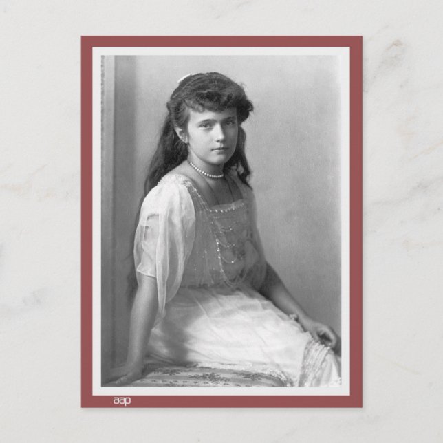 Carte Postale Grande Duchesse Anastasia Nikolaevna de Russie 191 (Devant)