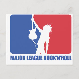 CARTE POSTALE - GRANDE LIGUE ROCK'N'ROLL