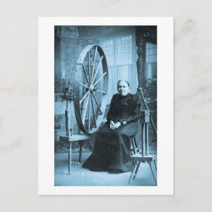 Carte Postale Grande-mère à roue de rotation Louis Pesha