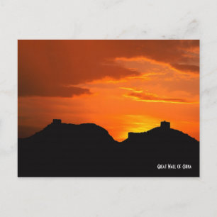 Carte Postale Grande Muraille de Chine
