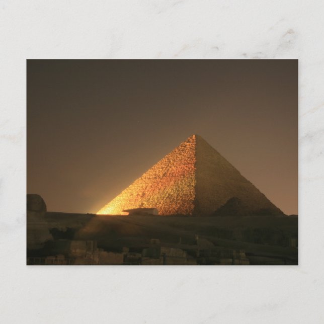 Carte Postale Grande pyramide (Devant)