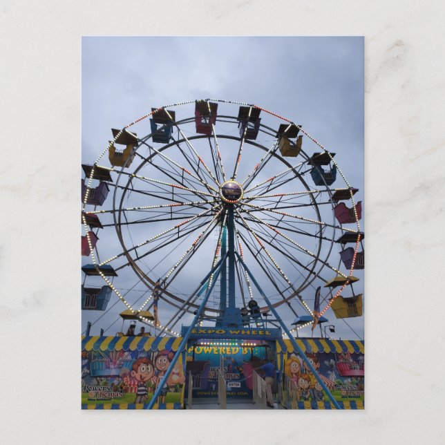 Carte Postale Grande roue (Devant)