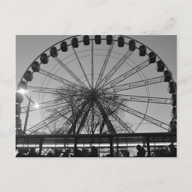 Carte Postale Grande roue d'Édimbourg (Devant)