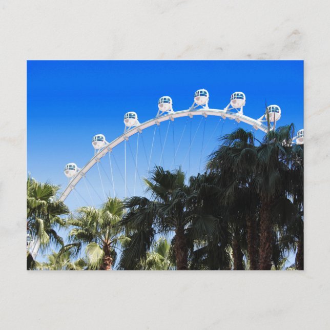Carte Postale Grande roue Las Vegas 2 (Devant)