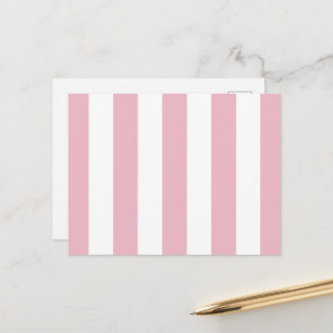 Carte Postale Grandes Pink, Grandes Blances, Motif Gratté