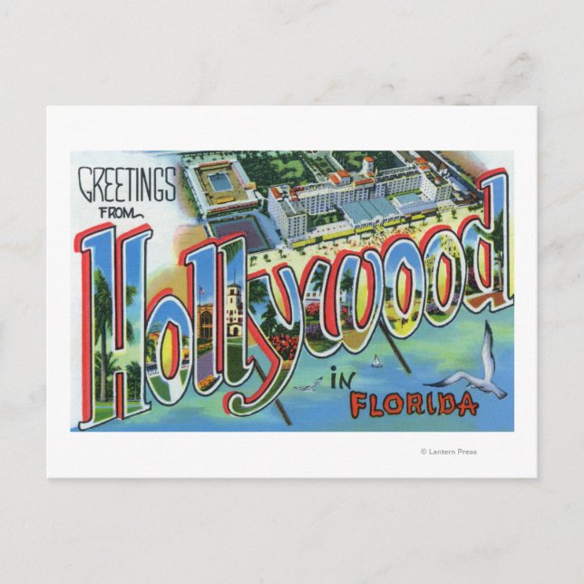 Carte Postale Grandes Scènes De Lettre, Salutations À Partir De  (Devant)