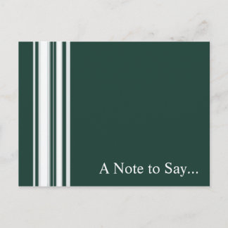 Carte postale Grandes Vertes