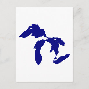 Carte Postale Grands Lacs