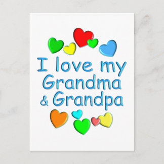 Carte Postale Grands-parents