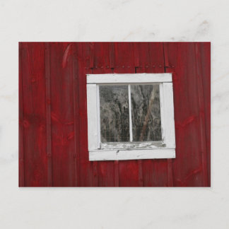 Carte Postale grange rouge