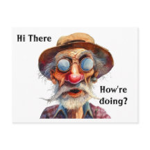 Granpa dit Salut et demande comment ça va ? Modifi